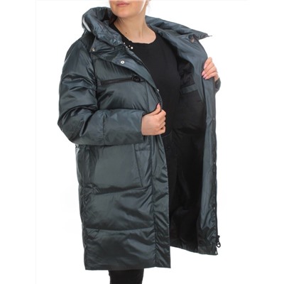 S21122 DARK TURQUOISE Куртка зимняя женская облегченная Y SILK TREE (150 гр. холлофайбер)