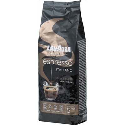 LAVAZZA. Espresso Classico (зерновой) 250 гр. мягкая упаковка