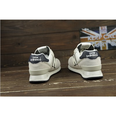 Премиальные New Balance 574 из натуральной замши
