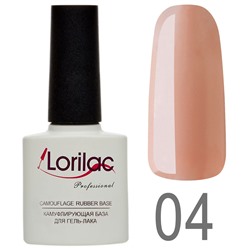 Базовое покрытие Lorilac Professional Camouflage Rubber Base № 4 10 ml