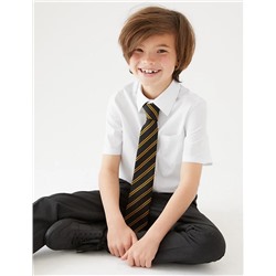 2pk Boys' Cotton Regular Fit School Shirts (2-18 Yrs)