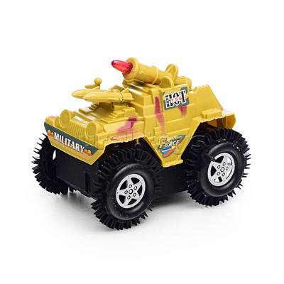 Машина- перевертыш "Камуфляж" (свет) в коробке