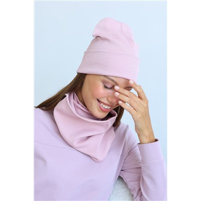Шапка 25-608L11 розовый туман