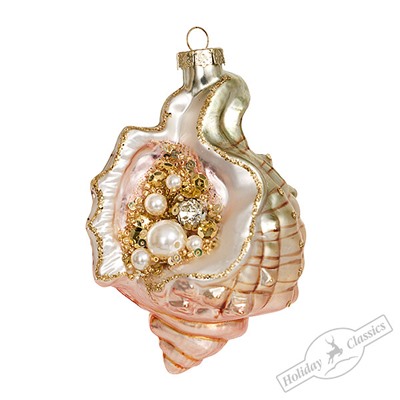 Ракушка Тритон "Острова Океании" (стекло) 9х7,5х11,5 см