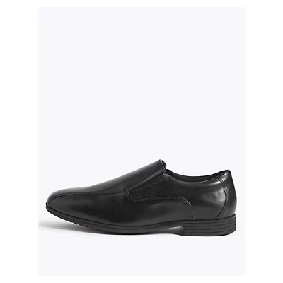 Kids’ Leather Slip-on School Shoes (13 Small - 9 Large)