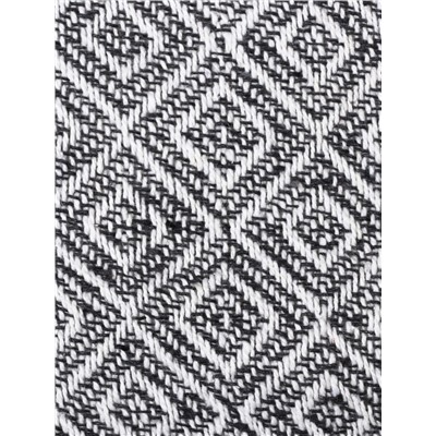 Плед Этель Diamond 220*240 см, цв.черный, 70% хлопок, 30% п/э, 400 гр/м2