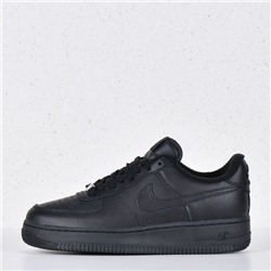 Зимние кроссовки Nike Air Force 1 Black арт w680-1