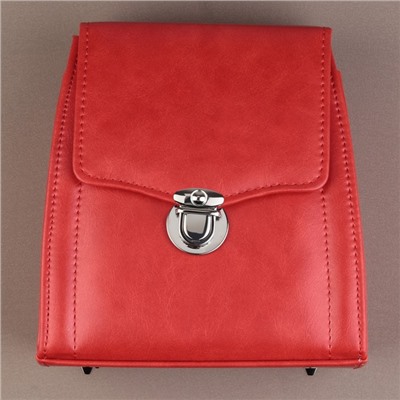 Застёжка для сумки, 3.8 × 3.8 см, цвет серебряный