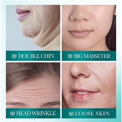 3D-маска для лица и подбородка омолаживающая с Пептидами и Коллагеном Sadoer