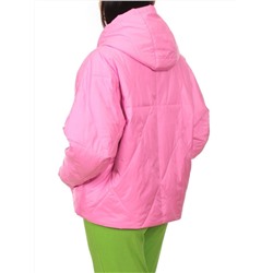 23-001 PINK Куртка оверсайз демисезонная женская (синтепон 100 гр.)