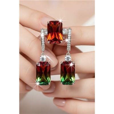 Ювелирный набор бижутерии с родиевым покрытием с кольцом18 Н4/4