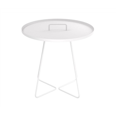 Столик журнальный SHT-CT42
                        белый муар