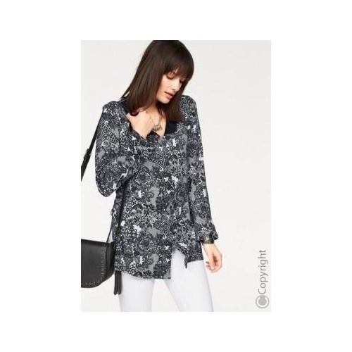 Jerseybluse mit Spitzendruck Время выкупа ВЫКУПАТЬ СРАЗУ, Выкуп возможен в случае ТОЛЬКО ЦЕНА БЕЗ ИЗМЕНЕНИЯ, Размер Gr. 42, Цвет wollweiß dru, Бренд BOYSEN'S