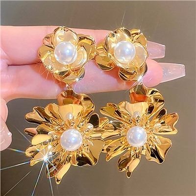 Серьги длинные на гвоздиках арт. 13 2463 (id 270843)