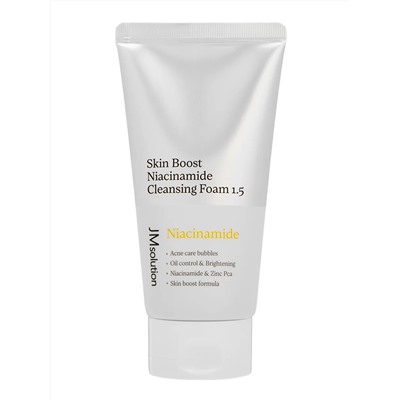 Jmsolution Пенка для умывания с ниацинамидом / Skin Boost Niacinamide Cleansing Foam 1.5, 150 мл