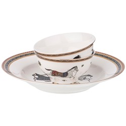 СЕРВИЗ ОБЕДЕННЫЙ LEFARD "PASSAGE" НА 6 ПЕР. 23 ПР. (КОР=1НАБ.)