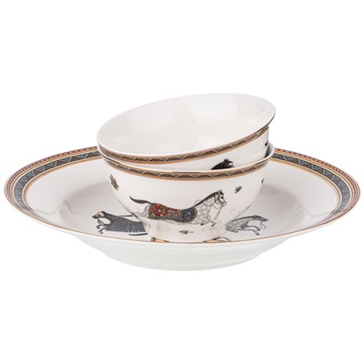 СЕРВИЗ ОБЕДЕННЫЙ LEFARD "PASSAGE" НА 6 ПЕР. 23 ПР. (КОР=1НАБ.)