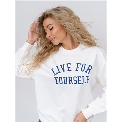 938 Свитшот экрю Свт