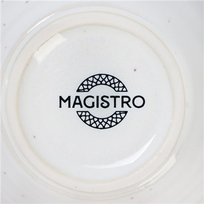 Чашка Magistro Urban, 200 мл, фарфор, белая