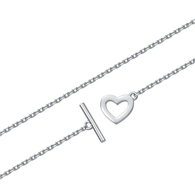 браслет родированный серебро 925*