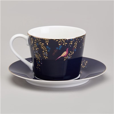 ЧАЙНЫЙ НАБОР LEFARD "GOLDEN BIRDS" НА 2 ПЕР. 4 ПР. 220 МЛ (КОР=12НАБ.)
