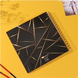 Фотоальбом на спирали 20 листов «Моё zoloto», объёмный элемент и 4 вкладки, 24×24 см