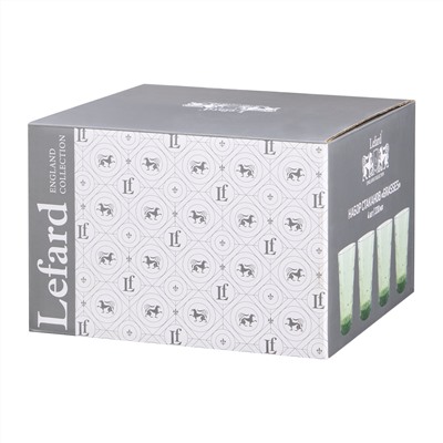 НАБОР СТАКАНОВ ИЗ 4 ШТ. "GRASSES" 330 МЛ/12,5 СМ