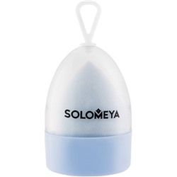 SOLOMEYA Спонж для макияжа Меняющий цвет BLUE-PINK