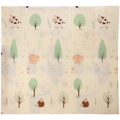 Коврик игровой 180*200*0,8 см Звери