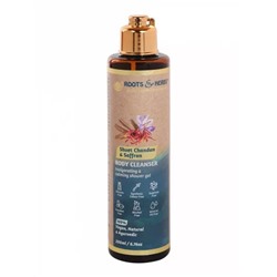 Гель для душа с Сандалом и Шафраном (200 мл), Chandan & Saffron Body Wash Cleanser, произв. Roots & Herbs