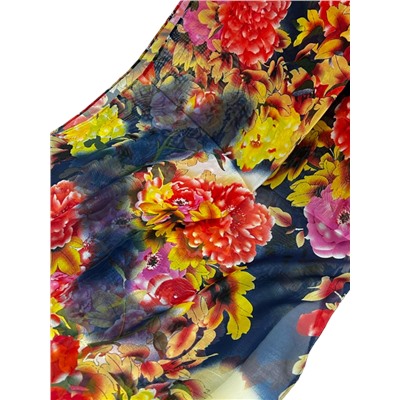 Шарф шифоновый с цветочным принтом Арт 0981/18