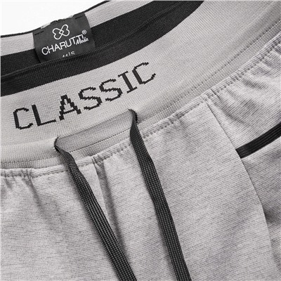 Брюки с карманами спереди, Красота в движении (серые)