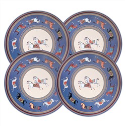 НАБОР ПОДСТАНОВОЧНЫХ САЛФЕТОК "PASSAGE" ИЗ 4 ШТ., ДИАМЕТР=38 СМ