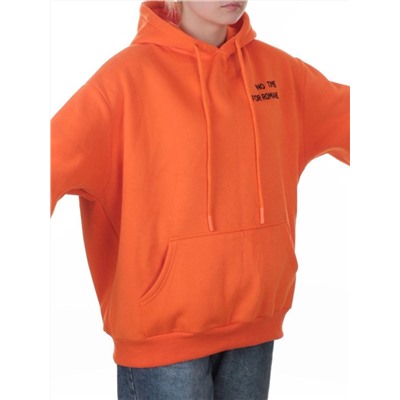 2620 ORANGE Худи женское (95% хлопок, 5% спандекс)
