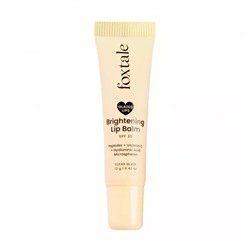 Осветляющий бальзам для губ SPF 30: оттенок Прозрачный (12 г), Brightening Lip Balm SPF 30 Clear Glaze, произв. Foxtale