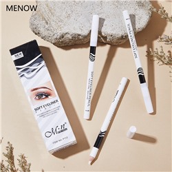 Карандаш для глаз Menow снежно-белый