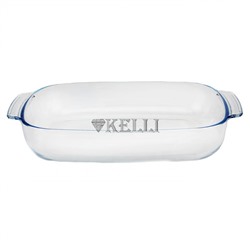 Форма д/запекания из термостекла Kelli KL-3212 обьём 3,8л 38*25 (6)