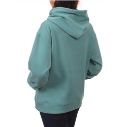 A17 TURQUOISE Толстовка  женская с капюшоном (85% хлопок, 15% полиэстер)