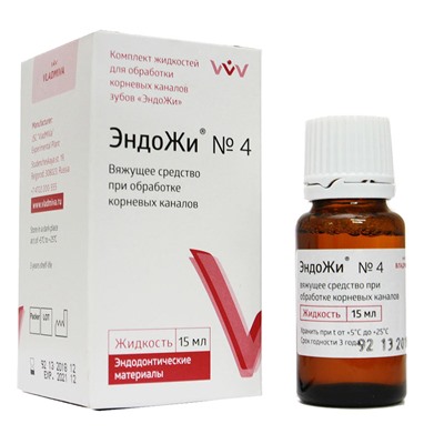Вяжущее, кровоостанавливающее средство Vladmiva "ЭНДОЖИ №4" 15 ml