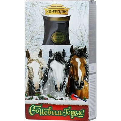 Конфуций. Новый год. Набор Чайная пара. Чайные традиции мира 100 гр. карт.пачка