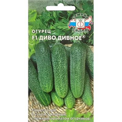Семена Огурец Диво дивное F1, арт.: 2075