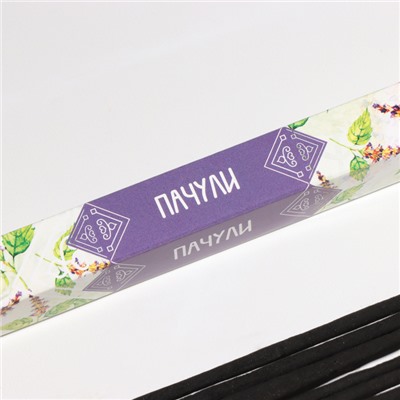 Благовония «Дыхание природы Пачули», 8 палочек