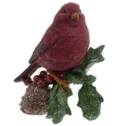 Фигурка декоративная "Птичка", L10 W7 H13 см, 2в.