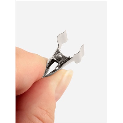 Зажимы для кроя, 2.1 см, 10 шт., цвет серебряный