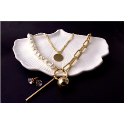 Двойное колье "Тандем стиля" + Подарок