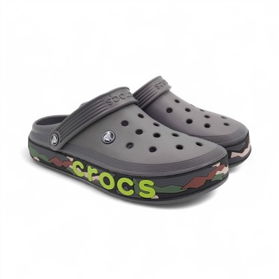 Кроксы КР222-33 серые