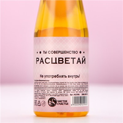 Гель для душа во флаконе шампанское «Мечтай!», 250 мл, с ароматом клубничного десерта