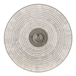 Светильник настенный Vinger, Ø37,5х19 см, бежевый