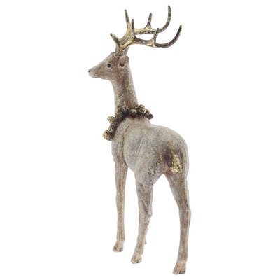 GAEM Фигурка декоративная "Олень", L20 W12 H33 см