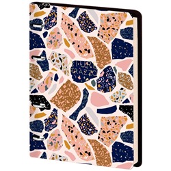 Тетрадь на кольцах А5, 80л. ЛАЙТ, кожзам, Greenwich Line "Utility. Terrazzo", тон. блок